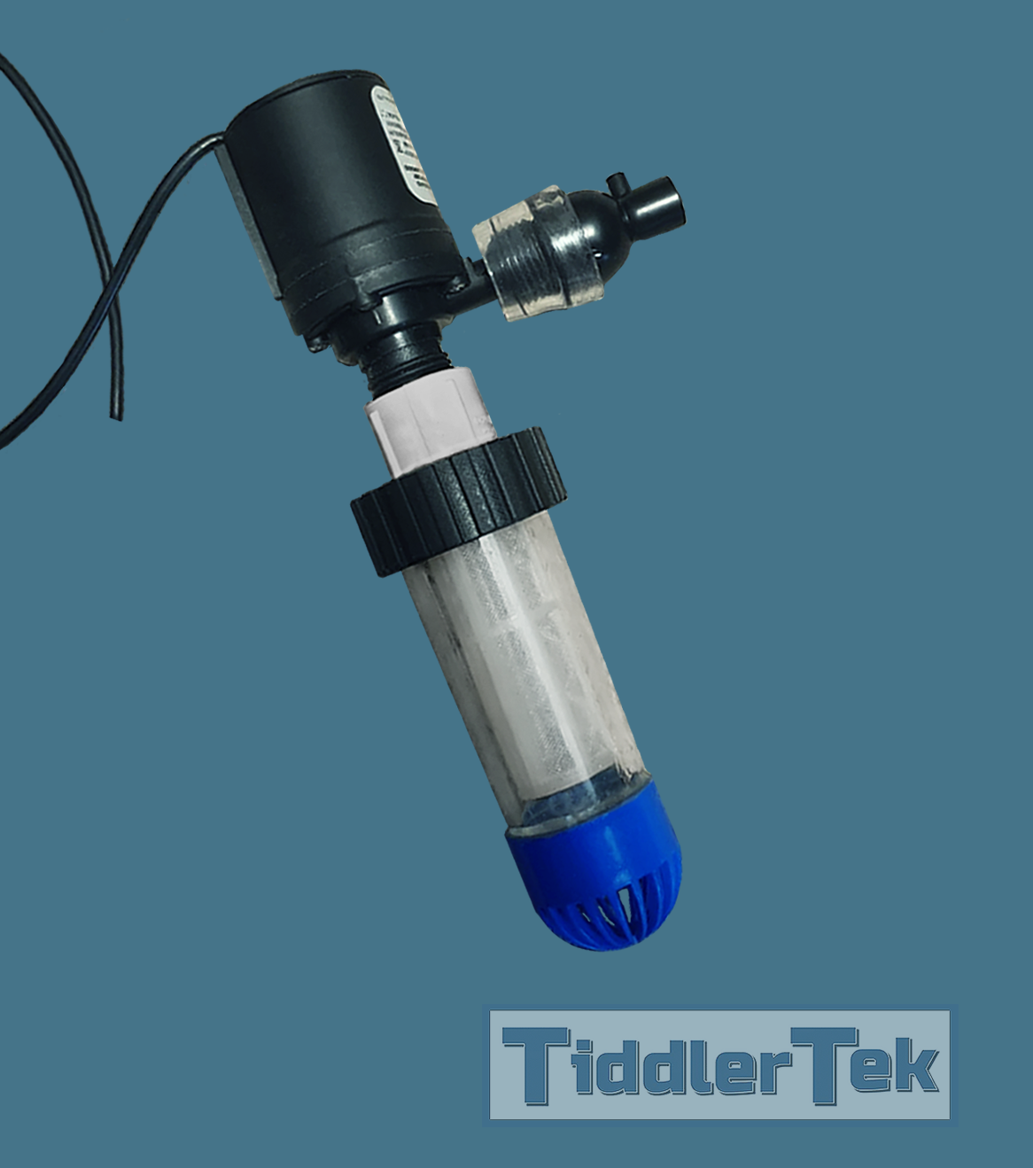 T10 10 Gallon Vertical Filter Bait Tank